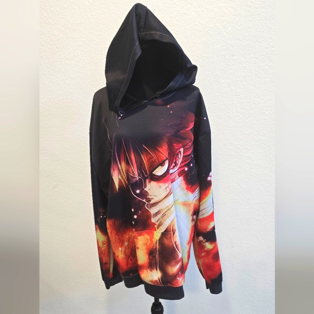 Anime Graphic Hoodie with Vibrant Colors